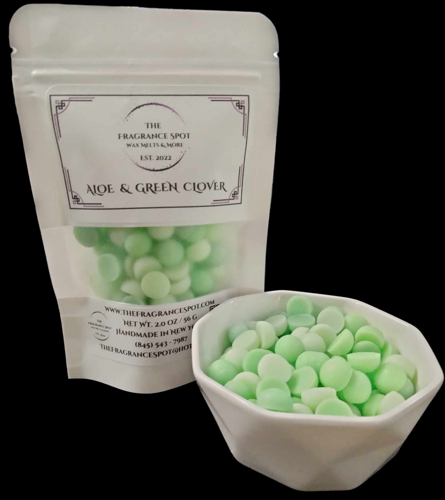 Aloe & Green Clover Mini Wax Melts (BBW Type)