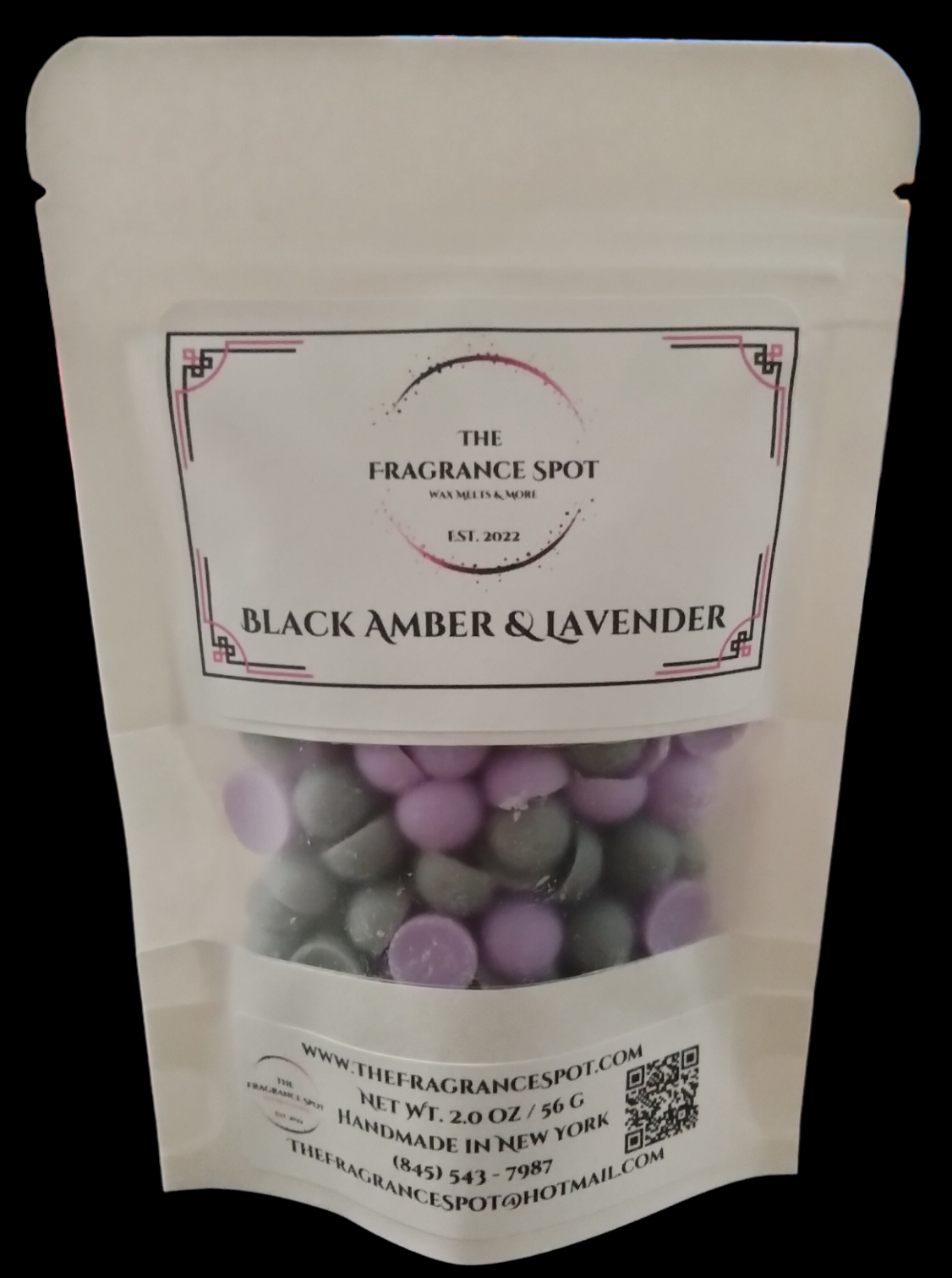 Black Amber & Lavender Mini Wax Melts